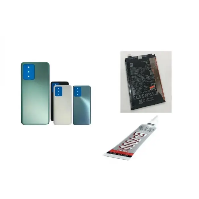 REDMİ NOTE 12 5G ARKA BATARYA KAPAĞI ,BATARYA VE B