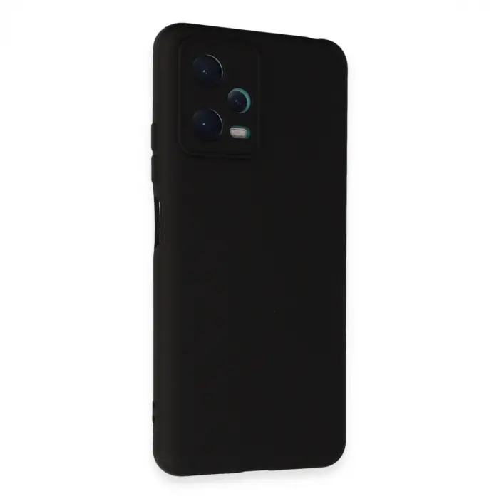 Redmi Note 12 5G Kılıf Nano içi Kadife Silikon - Siyah