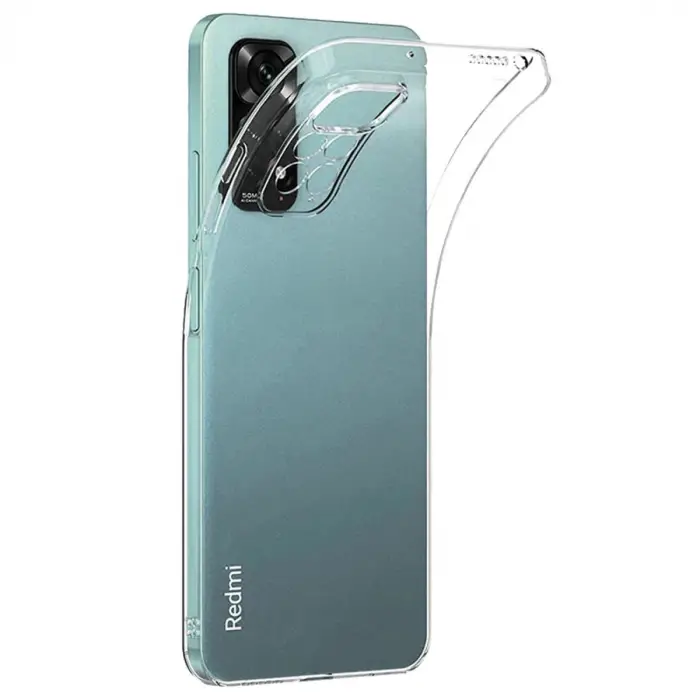 Redmi Note 12 Pro 4G Kılıf Lüx Şeffaf Silikon