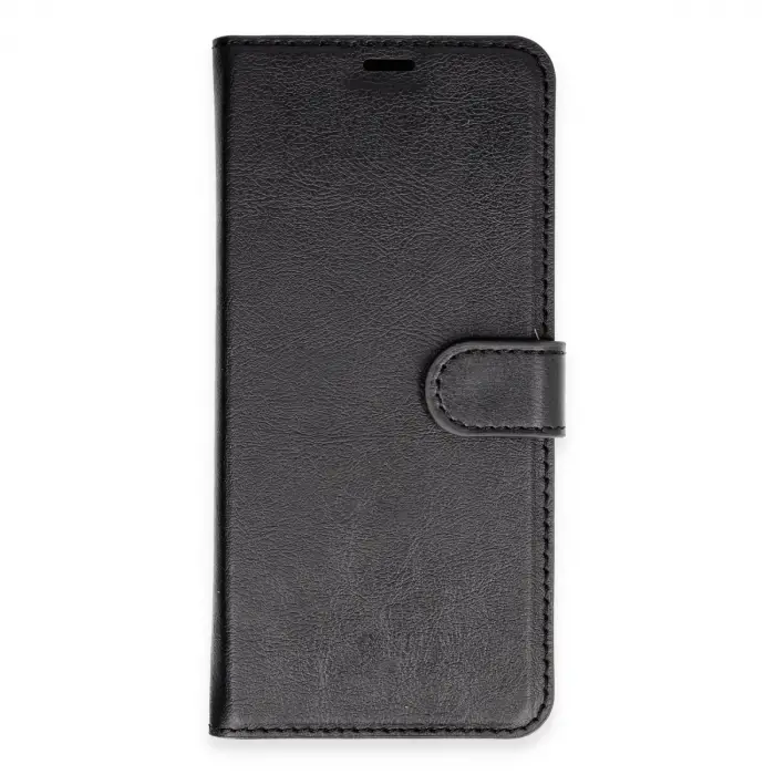 Redmi Note 13 Pro 4G Kılıf Trend S Plus Kapaklı Kılıf - Siyah