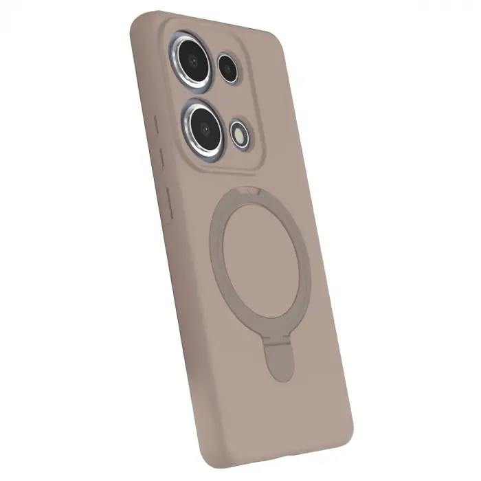 Redmi Note 13 Pro 4G Regal Magsafe Standlı Kapak - Çöl Titanyum