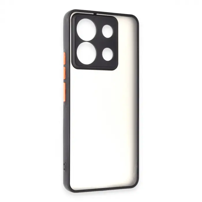 Redmi Note 13 Pro 5G Kılıf Montreal Silikon Kapak - Siyah