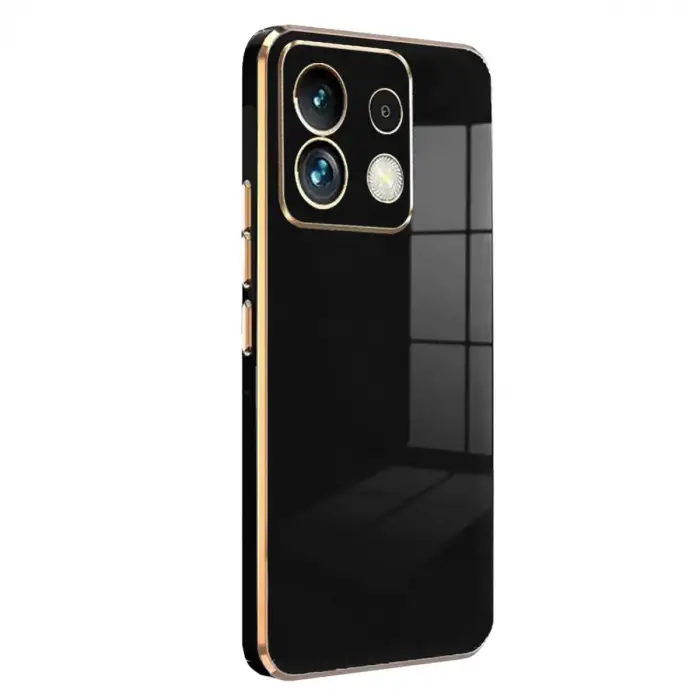 Redmi Note 13 Pro 5G Kılıf Volet Silikon - Siyah
