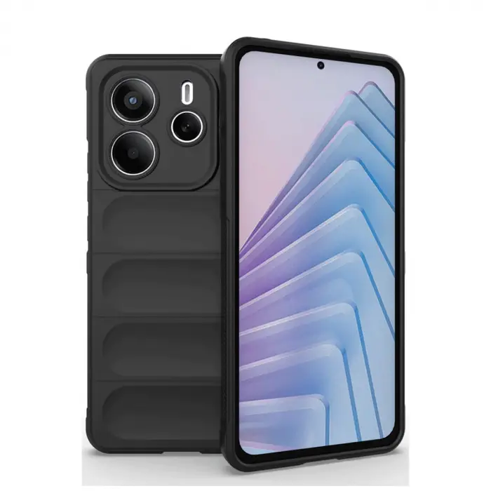 Redmi Note 14 4G Kılıf Optimum Silikon - Siyah