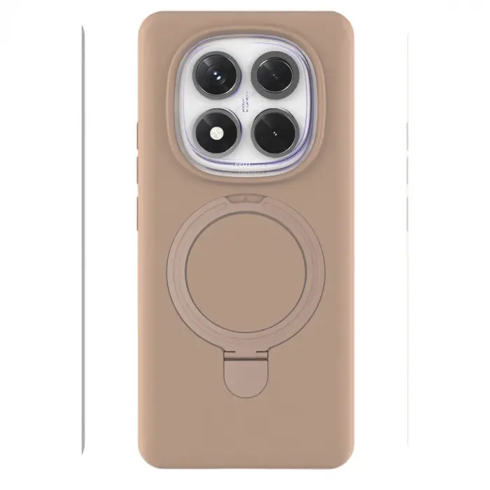 Redmi Note 14 Pro 4G Regal Magsafe Standlı Kapak - Çöl Titanyum