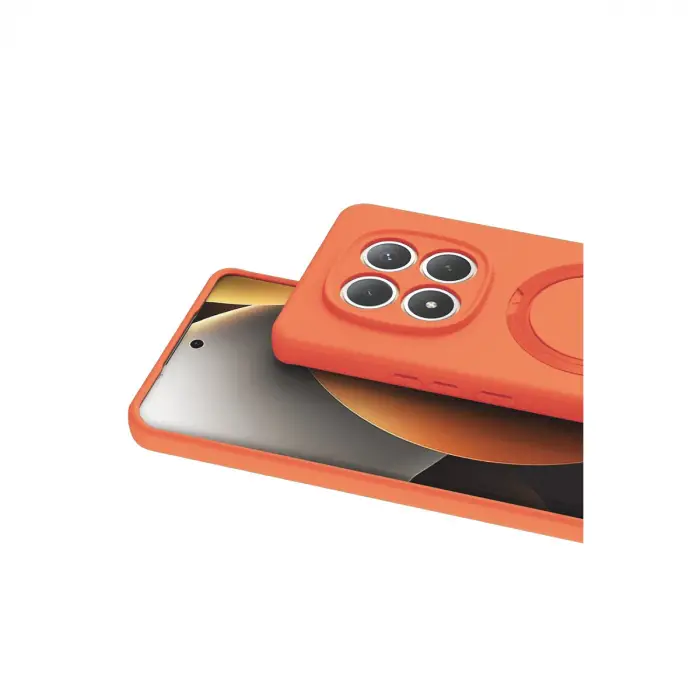 Redmi Note 15 Pro 4G Regal Magsafe Standlı Kapak - Turuncu