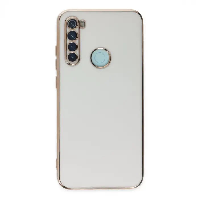 Redmi Note 8 Kılıf Volet Silikon - Beyaz