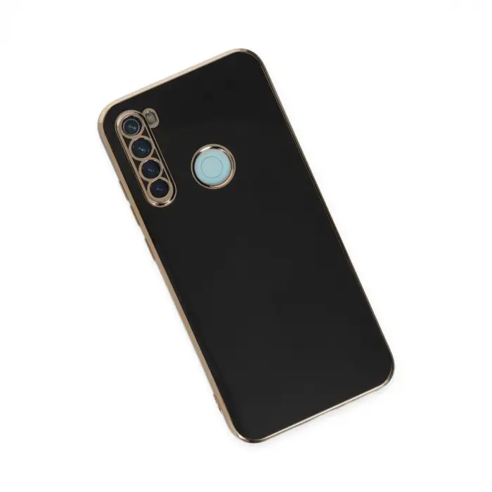 Redmi Note 8 Kılıf Volet Silikon - Siyah