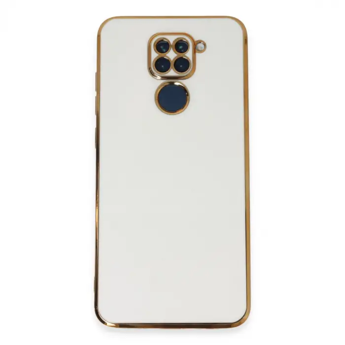 Redmi Note 9 Kılıf Volet Silikon - Beyaz
