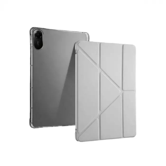 Redmi Pad 2 Kalemlikli Mars Tablet Kılıfı - Gri