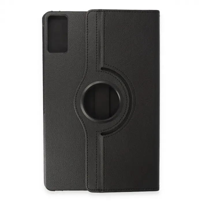 Redmi Pad SE Kılıf 360 Tablet Deri Kılıf - Siyah