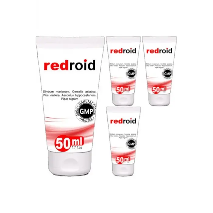 Redroid 4 Adet Rahatlatıcı Masaj Kremi 50 ml Özel Krem
