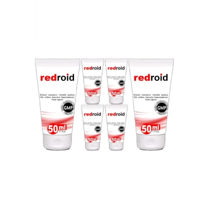 Redroid 6lı Paket Rahatlatıcı Masaj Kremi 50 ml Özel Krem