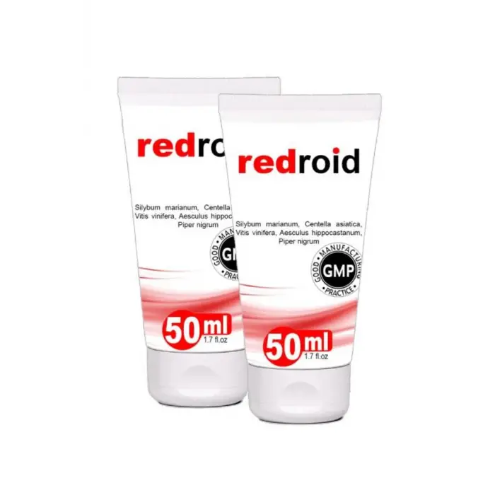 Redroıd  Doğal Özel Masaj Bakım Kremi 50 ml x 2 adet