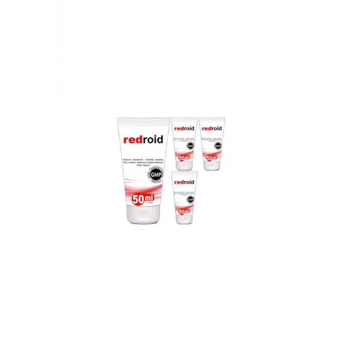 Redroid Rahatlatıcı Bakım Masaj Kremi 4x50 ml