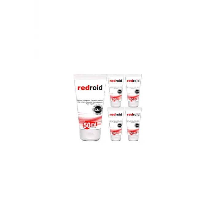 Redroid Rahatlatıcı  Bakım Masaj Kremi 5x50 ml