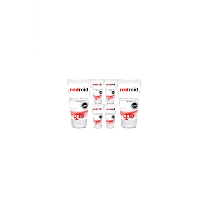 Redroid Rahatlatıcı Bakım Masaj Kremi 6x50 ml