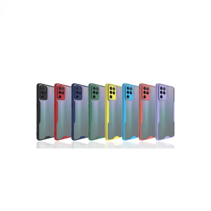 Reno 5 Lite Kılıf Platin Silikon - Sarı
