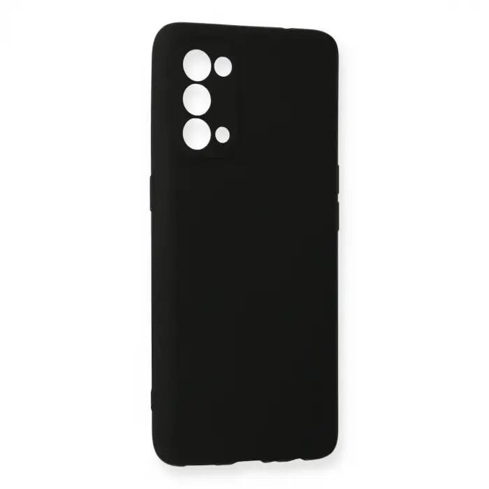 Reno 5 Pro Kılıf First Silikon - Siyah