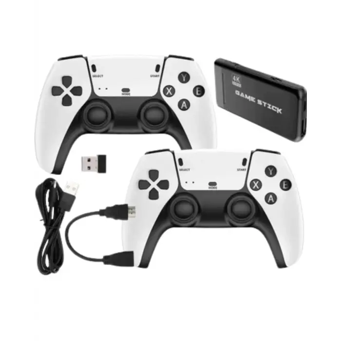 Retro Atari ve Konsol Oyunları Destekli 4K Game Stick