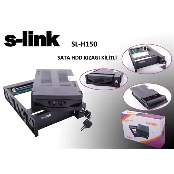 S-Link SL-H150 Sata Hdd Kızağı Kilitli
