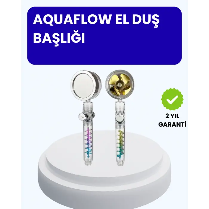 Sağanak Yağmur Etkili El Duşu – Start Stop Tuşlu Su Tasarruflu