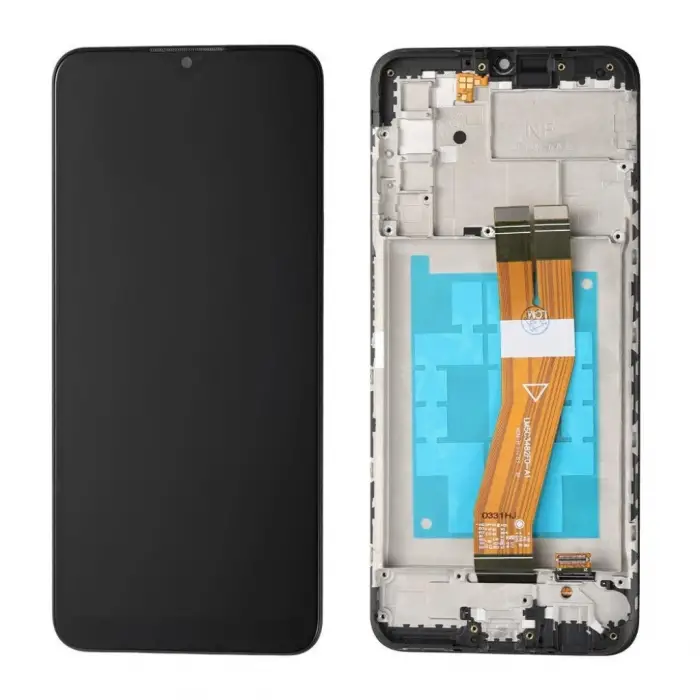 Samsung A03s Dokunmatik Ekran Çıtalı (Siyah)