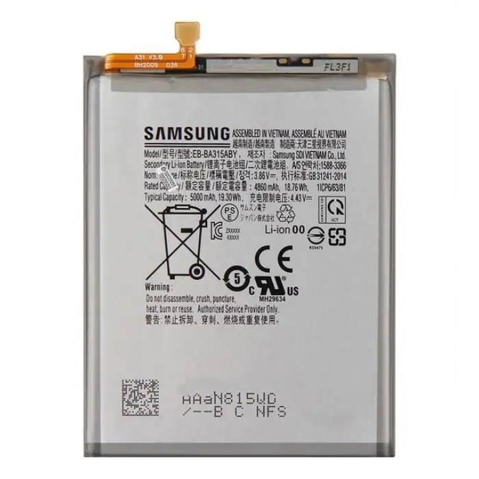 SAMSUNG A22  BATARYA PİL