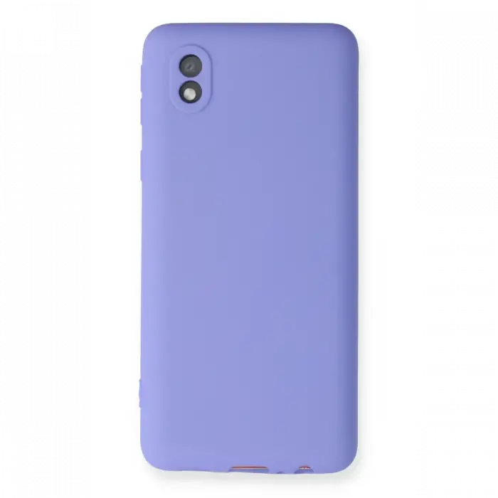 Samsung Galaxy A01 Core Kılıf First Silikon - Lila