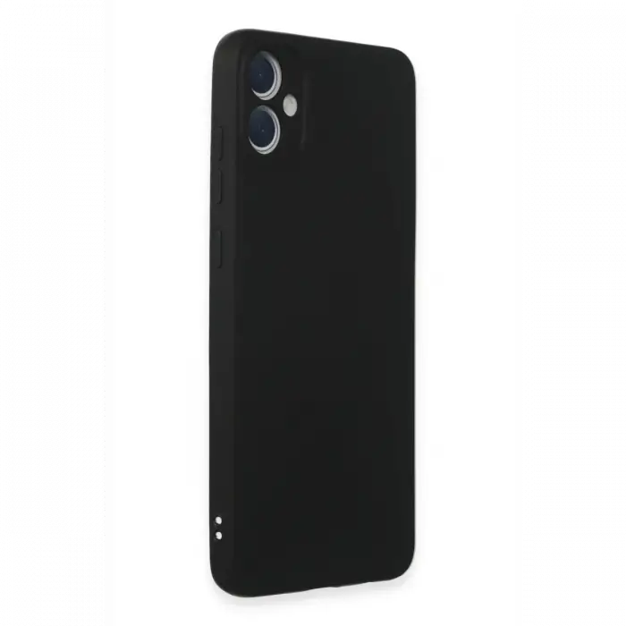 Samsung Galaxy A05 Kılıf First Silikon - Siyah