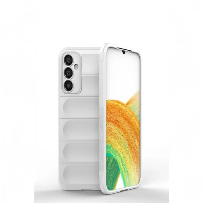 Samsung Galaxy A25 5G Kılıf Optimum Silikon - Krem