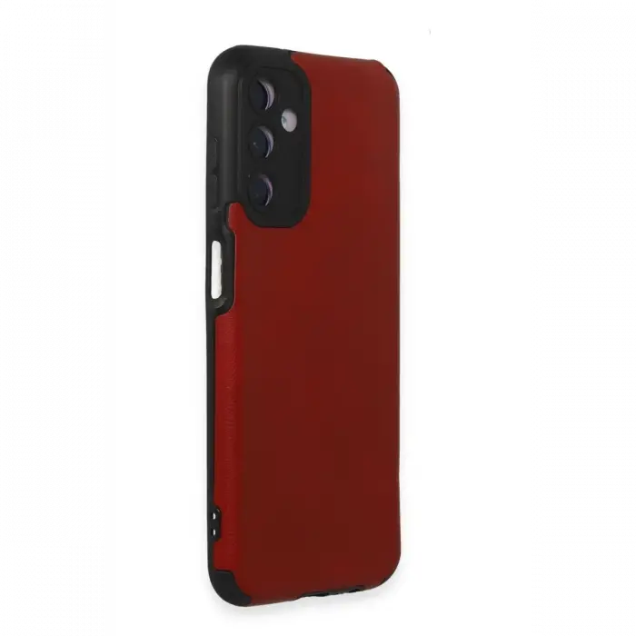 Samsung Galaxy M14 5G Kılıf Loop Deri Silikon - Kırmızı