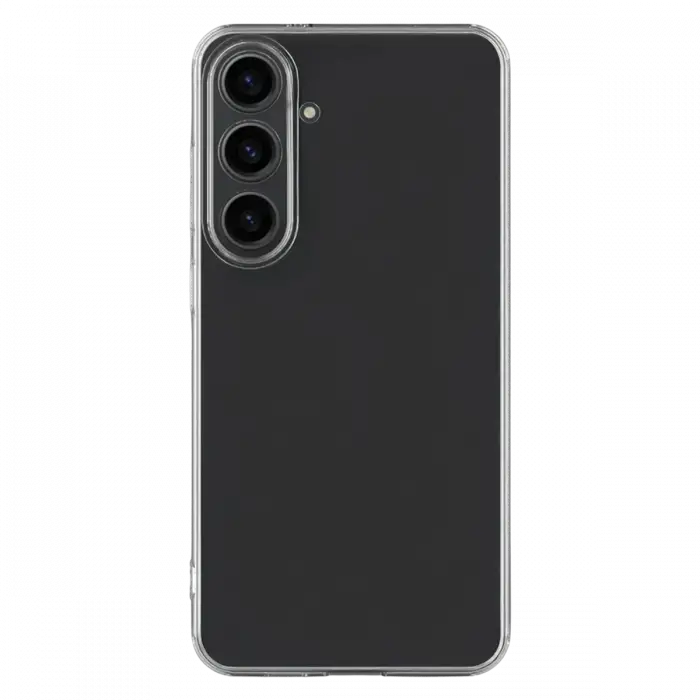 Samsung Galaxy S26 Plus Lüx Şeffaf Silikon - Şeffaf