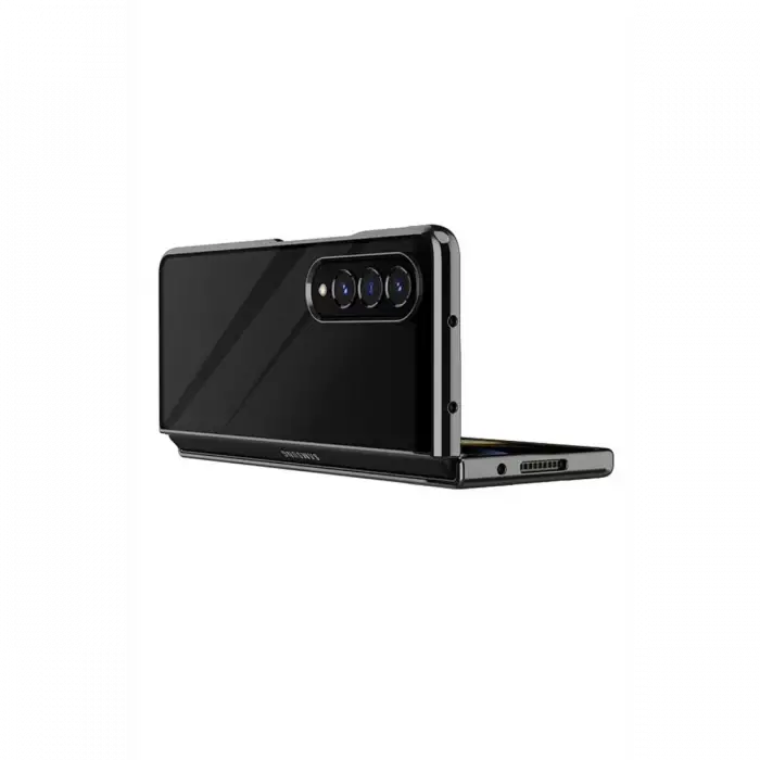 Samsung Galaxy Z Fold 4 Kılıf Fold Element Kapak - Siyah