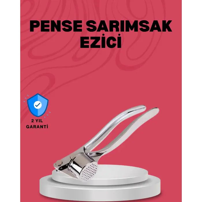 Sarımsak Ezici Kolay Kullanım ve Dayanıklı Gövde