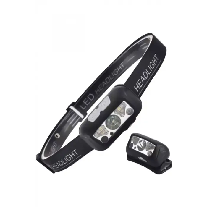 Sensörlü Şarjlı Type-c Şarj Işıklı Kafa Lambası Kamp Lambası