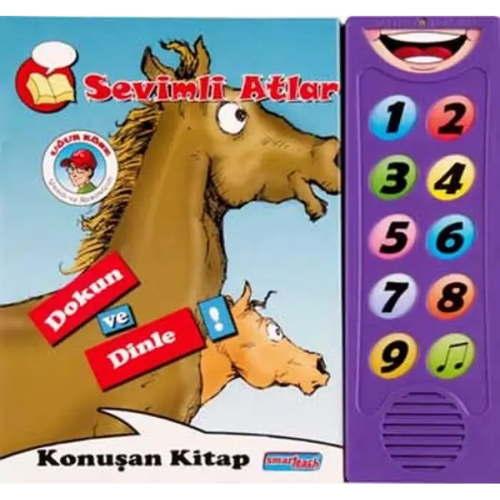 Sevimli Atlar Dokun ve Dinle Konuşan Kitap