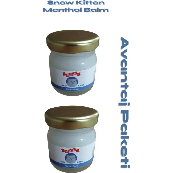 SNOW KİTTEN MENTHOL BALM 250 GR 2 ADET