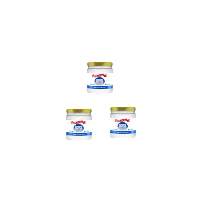 Snow Kitten Mucizevi Menthol Balm Kremi 50 ml x 3 Adet