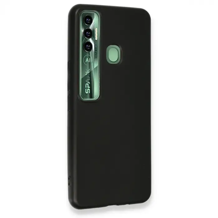 Spark 7 Pro Kılıf First Silikon - Siyah