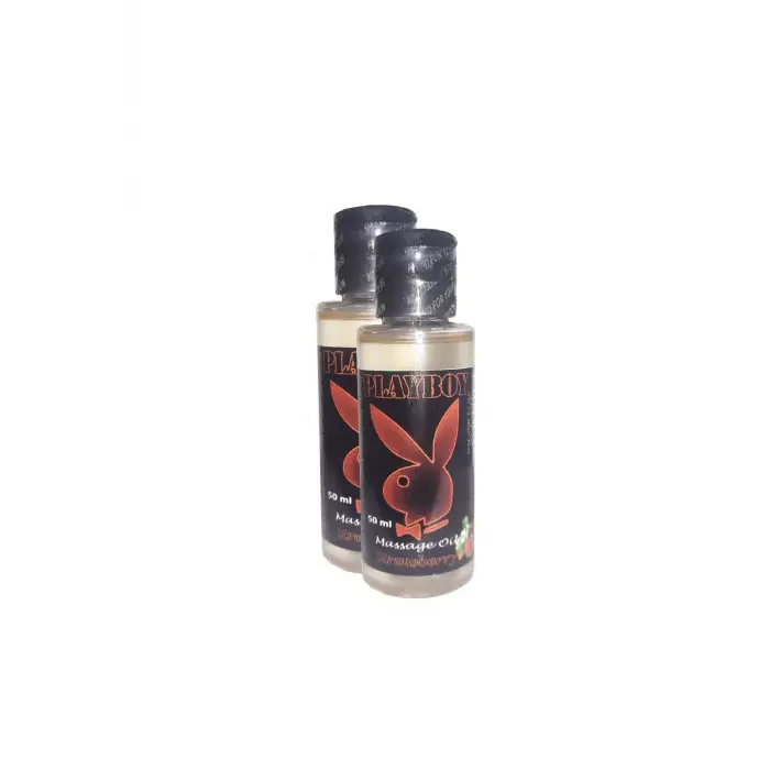 Strawberry Flavored Massage Oil 50ml Çilek Aromalı Masaj Yağı 2 Adet