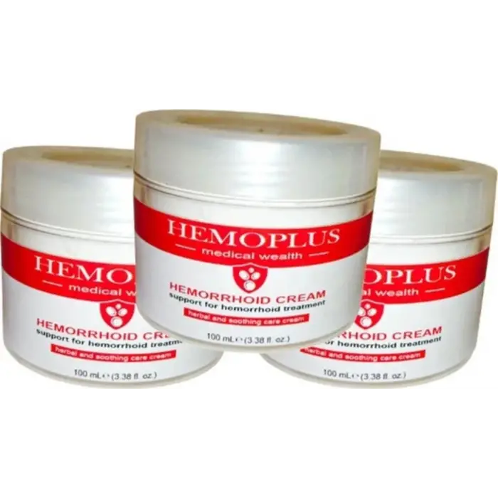 SÜPER HEMOPLUS KREM 150 ML 3 ADET BİRDEN
