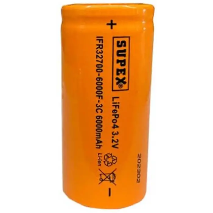 Supex IFR32700-6000F-3C 3.2V Lityum İon Pil