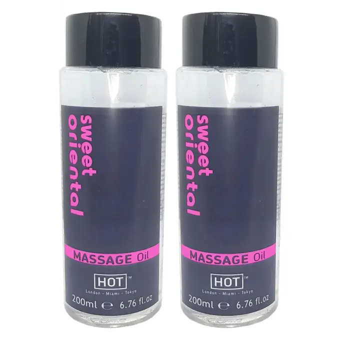 Sweet Oriental Aromalı rotik Aromaterapi Masaj Yağı 400ml X 2 ADET