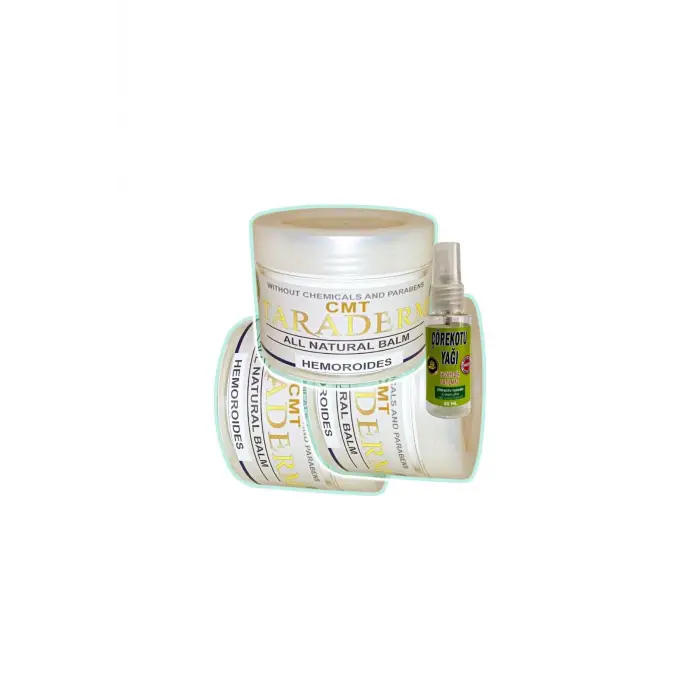 Taraderm 100 ml 3 Adet Rahatlatıcı Kremi + 30 ml Çörek Otu  Yağ