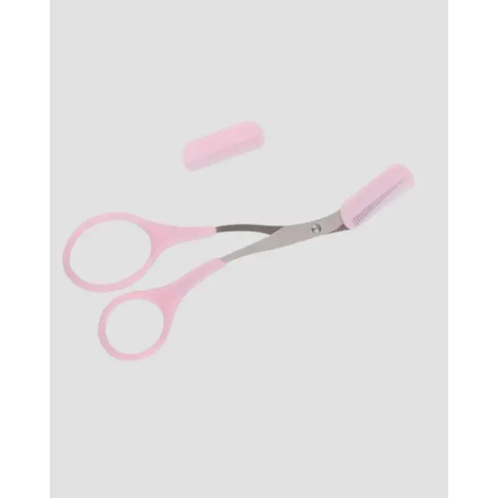 Tarak ve Fırça Başlıklı Kaş Şekillendirme Makası