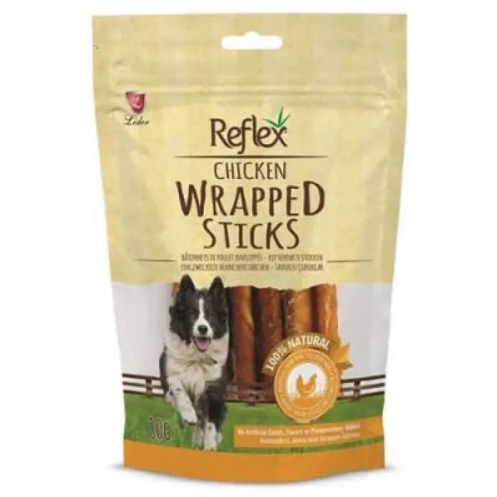 Tavuk Sargılı Köpek Ödül Çubuğu 80 Gr