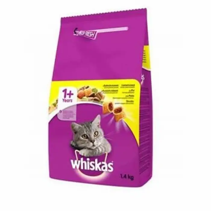 Tavuklu ve Sebzeli Yetişkin Kedi Maması 1,4 Kg