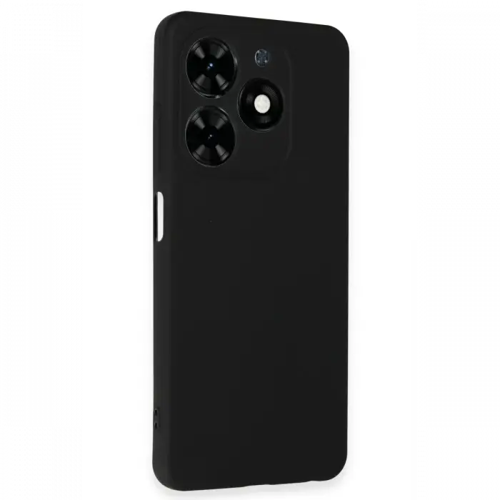 Tecno Spark Go 2024 Kılıf First Silikon - Siyah