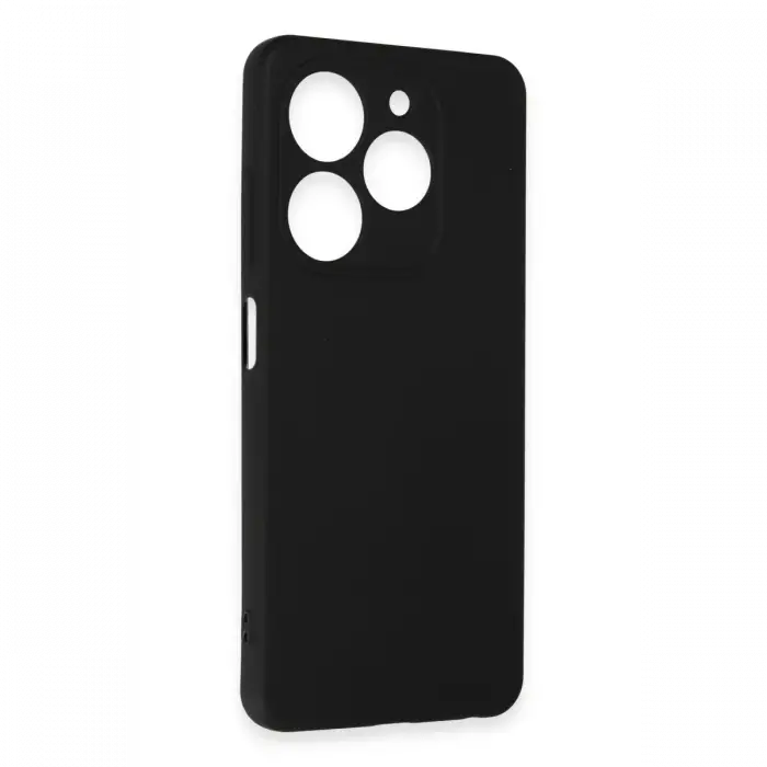 Tecno Spark Go 2024 Kılıf First Silikon - Siyah